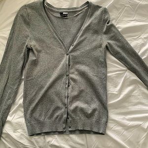 Grey H&M Cardigan Size 4